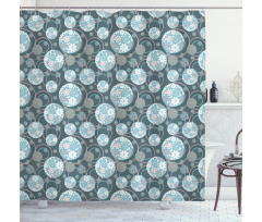 Oriental Shape Shower Curtain