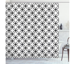 Minimal Pattern Shower Curtain