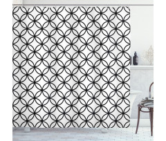 Minimal Pattern Shower Curtain