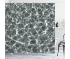Digital Fractal Art Shower Curtain