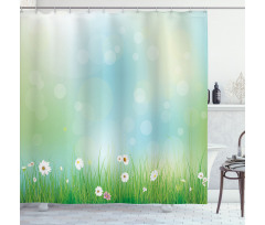 Spring Nature Field Shower Curtain