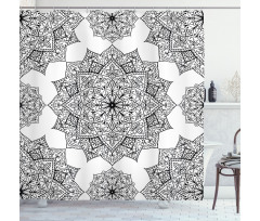 Eastern Mosaic Patterns Shower Curtain