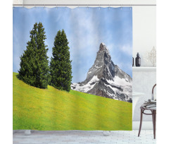 Peaceful Summer Day Shower Curtain