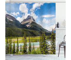 Spring Canadian Day Shower Curtain