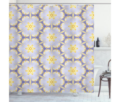 Boho Blossoms Shower Curtain