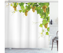 Farmer Berry Wineyard Shower Curtain