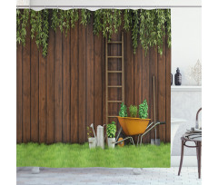 Gardening Materials Shower Curtain