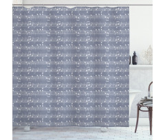 Piano Jazz Melody Music Shower Curtain