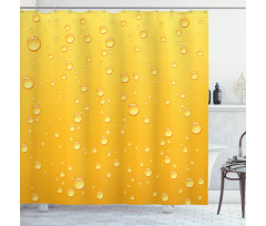 Ombre Like Beer Glass Shower Curtain