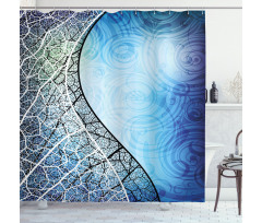 Psychedelic Branches Shower Curtain
