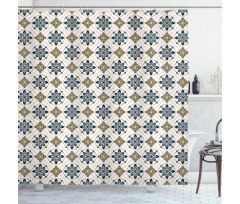 Vintage Patterns Shower Curtain