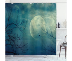 Haunted Forest Shower Curtain