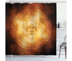 Demon View Shower Curtain