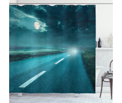 Storm Cloud Hell Shower Curtain