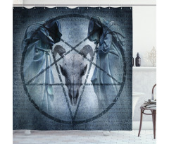 Devil Dream Scary Shower Curtain