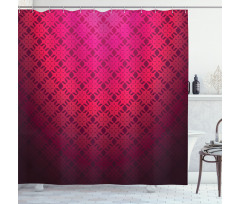 Damask Vintage Design Shower Curtain