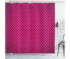 Fashion Motif Image Shower Curtain