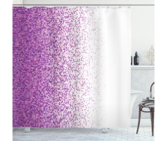 Digital Style Mosaics Shower Curtain