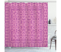 Abstract Ethnic Shower Curtain