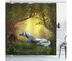 Fantasy Forest Shower Curtain