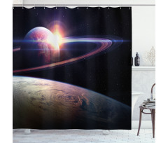 Massive Planets Cosmo Shower Curtain