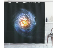 Mysterious Space Road Shower Curtain