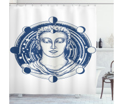 Occult Human Shower Curtain