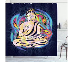 Chakra Yoga Shower Curtain