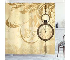 Grungy Backdrop Design Shower Curtain