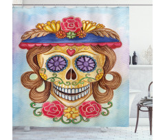 Spanish Mexican Shower Curtain