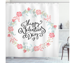 Buds Roses Tulip Shower Curtain