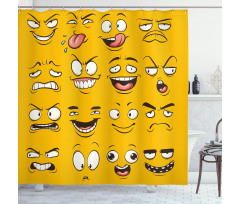 Hot Happy Love Sarcastic Shower Curtain