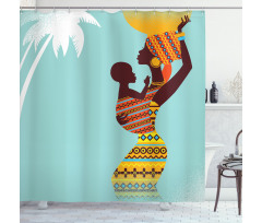 Mother Shower Curtain