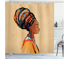 Exotic Feather Shower Curtain
