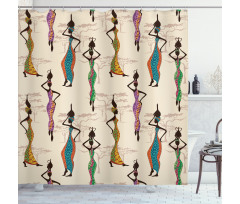 Vintage Loval Traditional Shower Curtain
