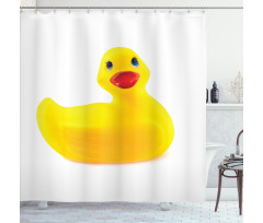 Yellow Ducky Shower Curtain