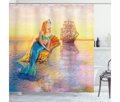Mythical Ocean Shower Curtain