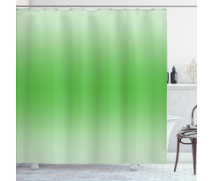Moss Leaf Spring Theme Shower Curtain