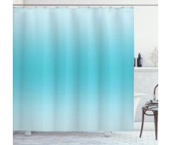 Tropical Aquatic Print Shower Curtain