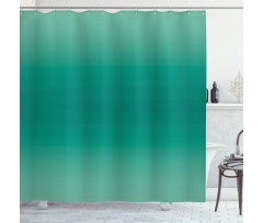 Ocean Waves Theme Shower Curtain
