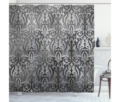 Classic Floral Ornament Shower Curtain