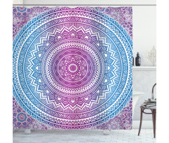 Mandala Pattern Shower Curtain