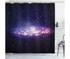 Nebula Cloud Milky Way Shower Curtain