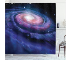 Nebula in Outer Space Shower Curtain