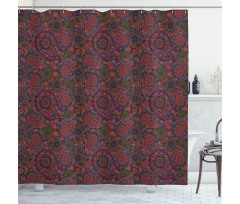 Leaves Eastern Shower Curtain