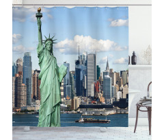 Warm Spring Day Shower Curtain