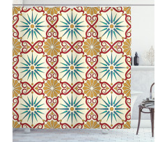 Geometric Forms Shower Curtain