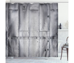 Futuristic Panels Shower Curtain