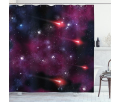 Stardust Meteor Shower Curtain