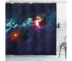 Cosmos Galactic Star View Shower Curtain